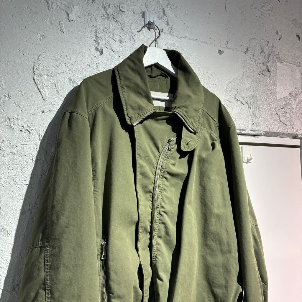 ドリスヴァンノッテン コート ジャケット　コットン　カーキ ドリスヴァンノッテン コート ジャケット コットン カーキ 中古・古着