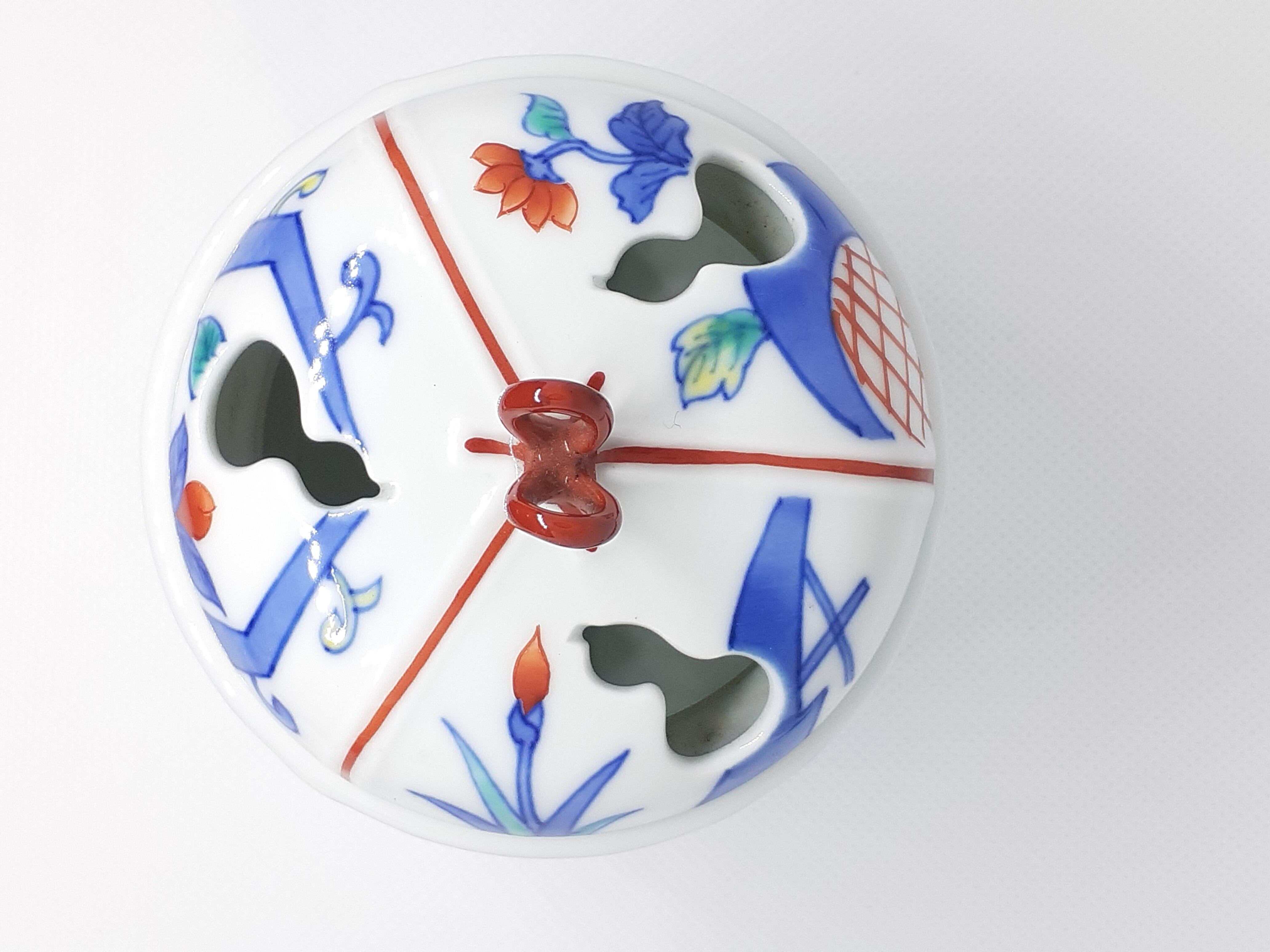 有田焼香合 椿 手描き 【公式通販】