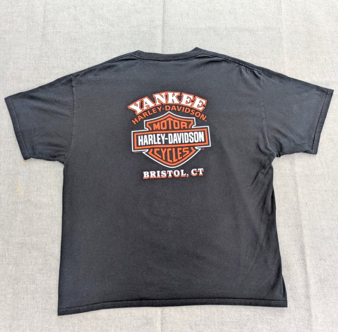 harley davidson print tee 小岩店