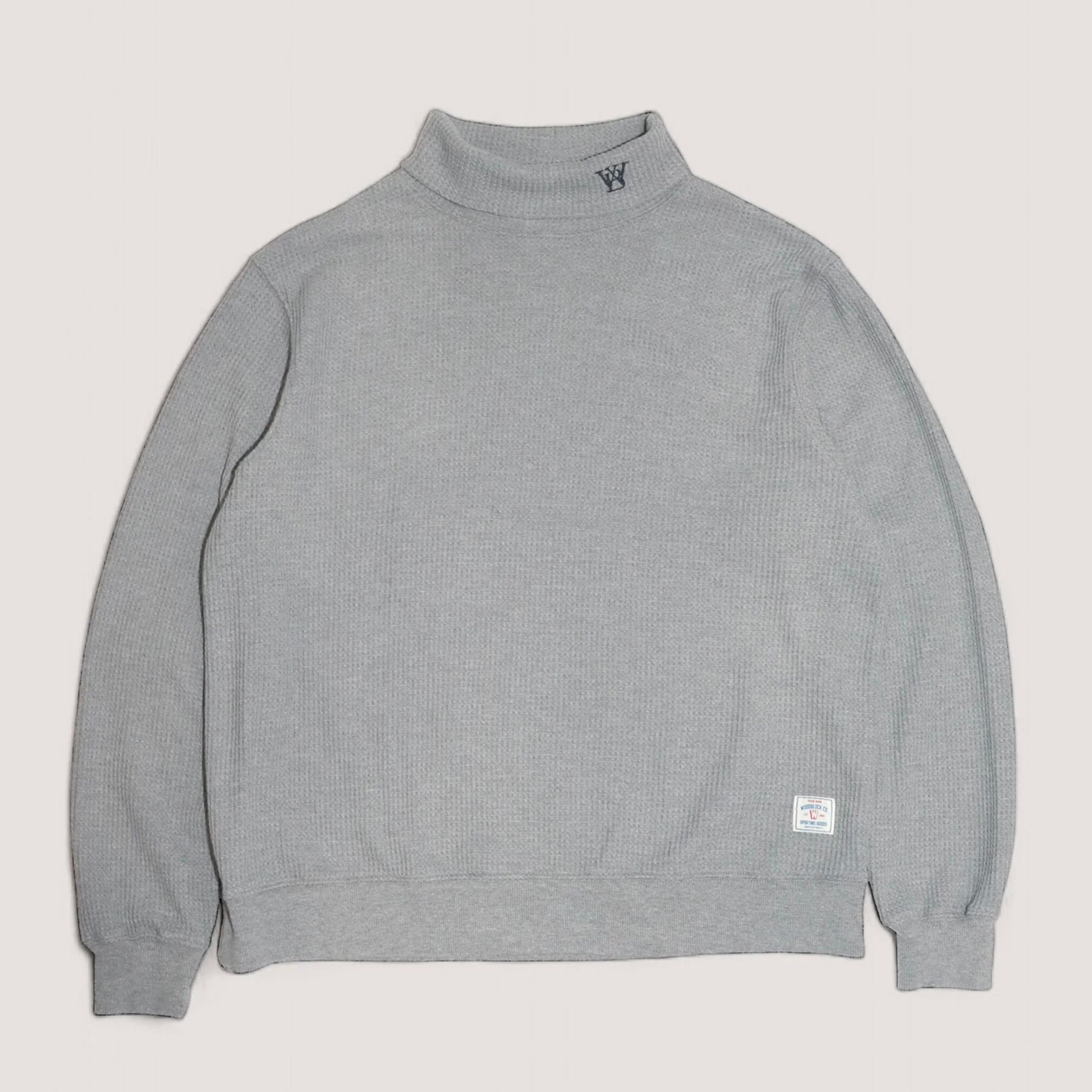 WOODBLOCK】 THERMAL TURTLE NECK (Grey) | 火ノ鳥OnlineStore