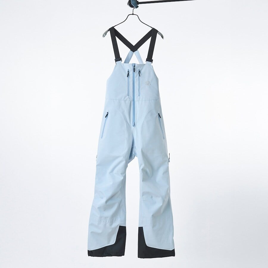 UNFUDGE 『 PEEP BIB PANTS - CLOUDYBLUE 』 26/27 アンファッジ