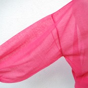 one f Sheer Cardigan PINK 再入荷