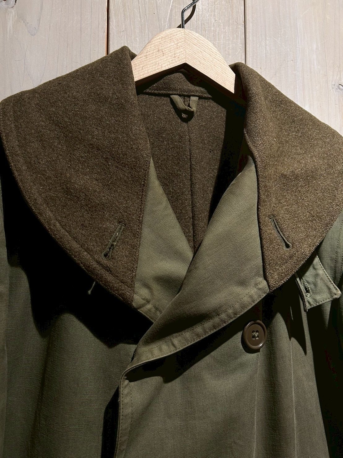 a.k.a.C.a.k.a vintage】40's Vintage U.S. Army M-38 Mackinaw Coat