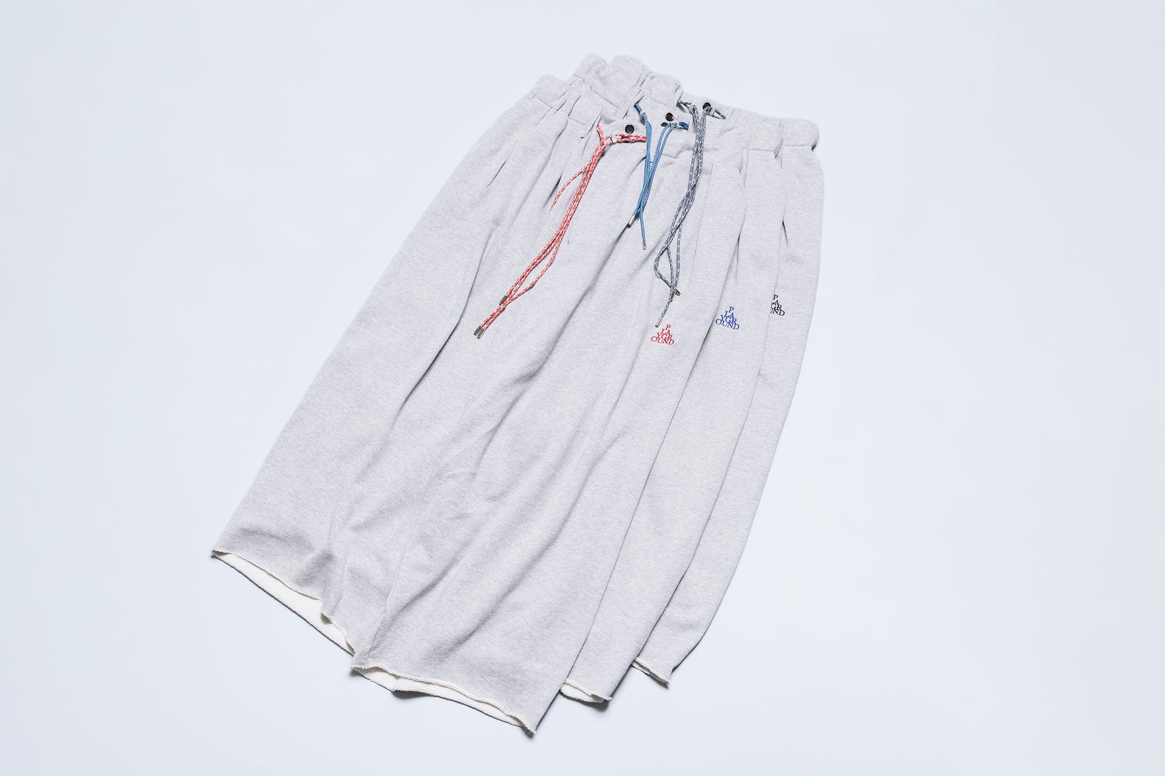 Sillage LOOP WHEEL CIRCULAR PANTS for PLAYGROUND