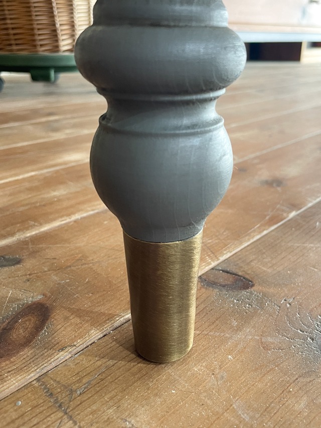 オーク材ターンドレッグダイニングテーブル “特注ろくろ足”(アンティーク調テーブル) W1400〜2400 4〜8人掛け 引き出しダイニングテーブル