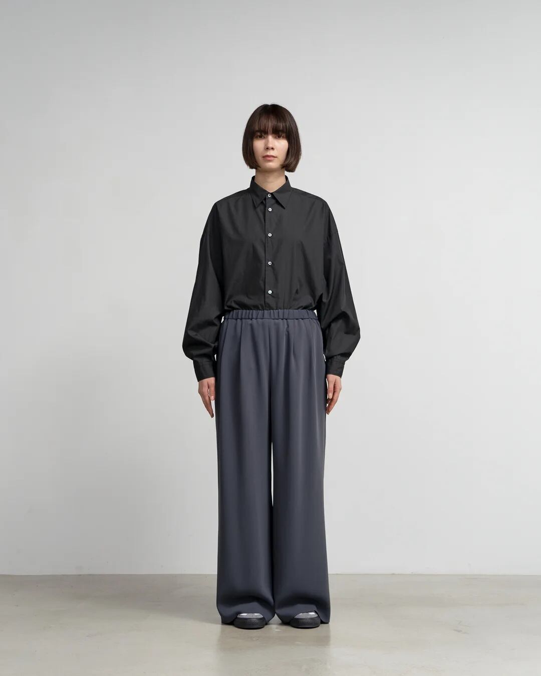 Graphpaper/グラフペーパー・Satin Easy Wide Pants | a flat shop 