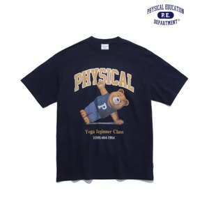 [PHYPS] PHYS.ED.DEPT® YOGA BEGINNER CLASS SS NAVY  正規品 韓国ブランド 韓国代行 韓国通販 韓国ファッション Tシャツ