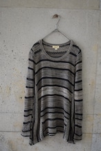 Open-knit sweater