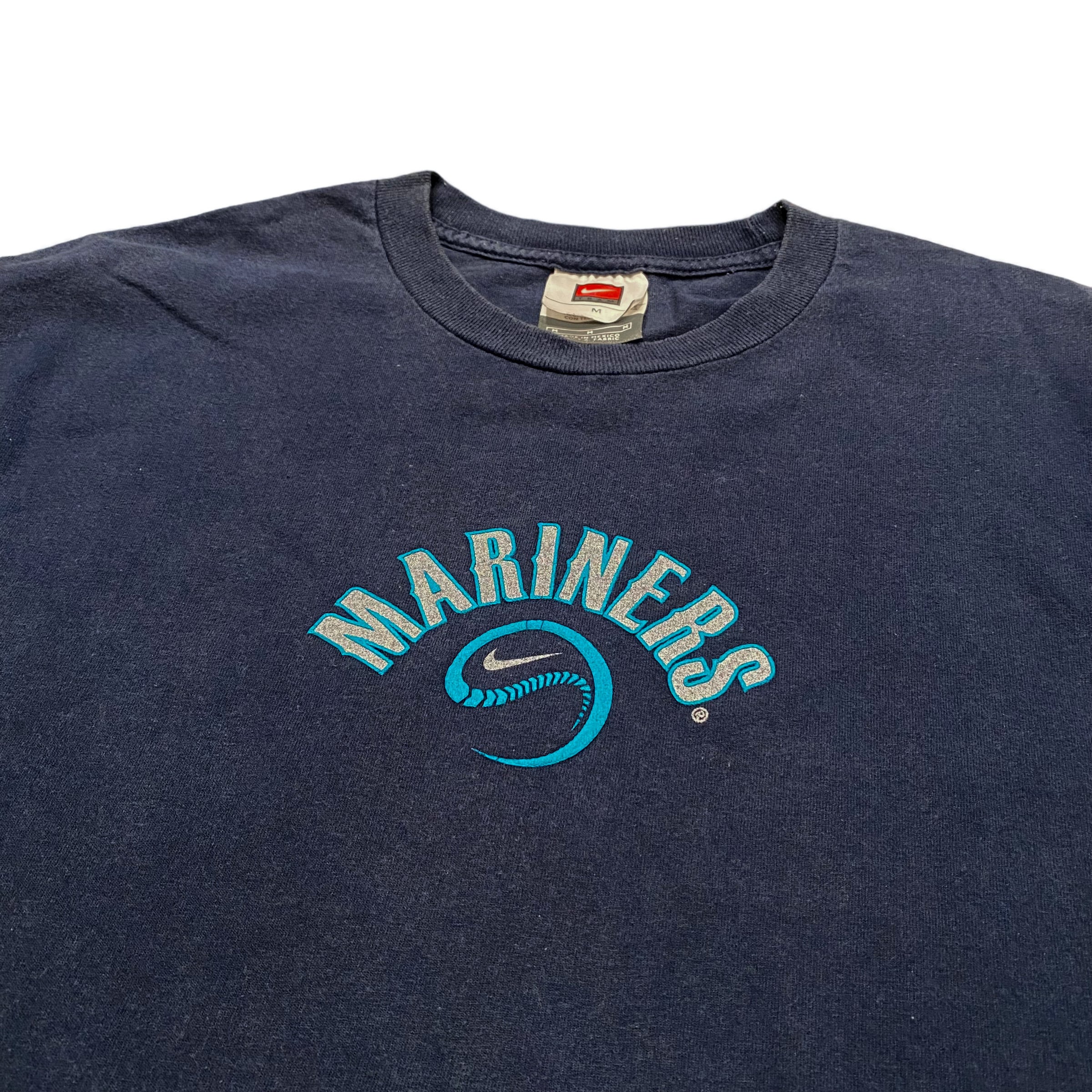 〜00's NIKE MLB Seattle Mariners T-Shirt M / ナイキ シアトル マリナーズ メジャーリーグ 野球 プリントT  古着 ヴィンテージ