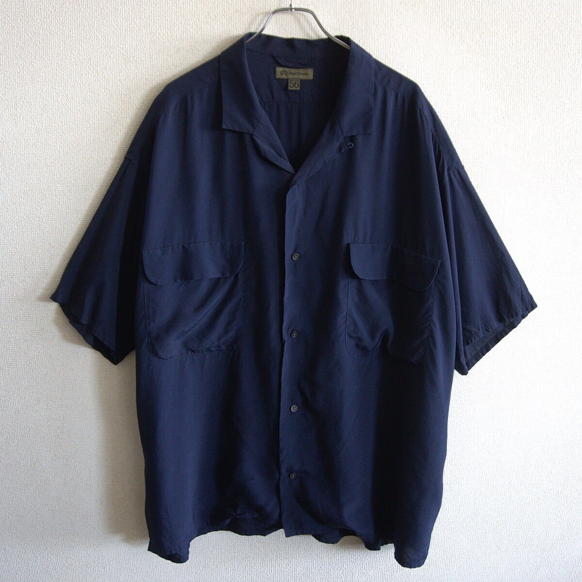 ビッグサイズ】NIGEL CABOURN 【INDIGO CHECK MEDICAL SHIRT】50