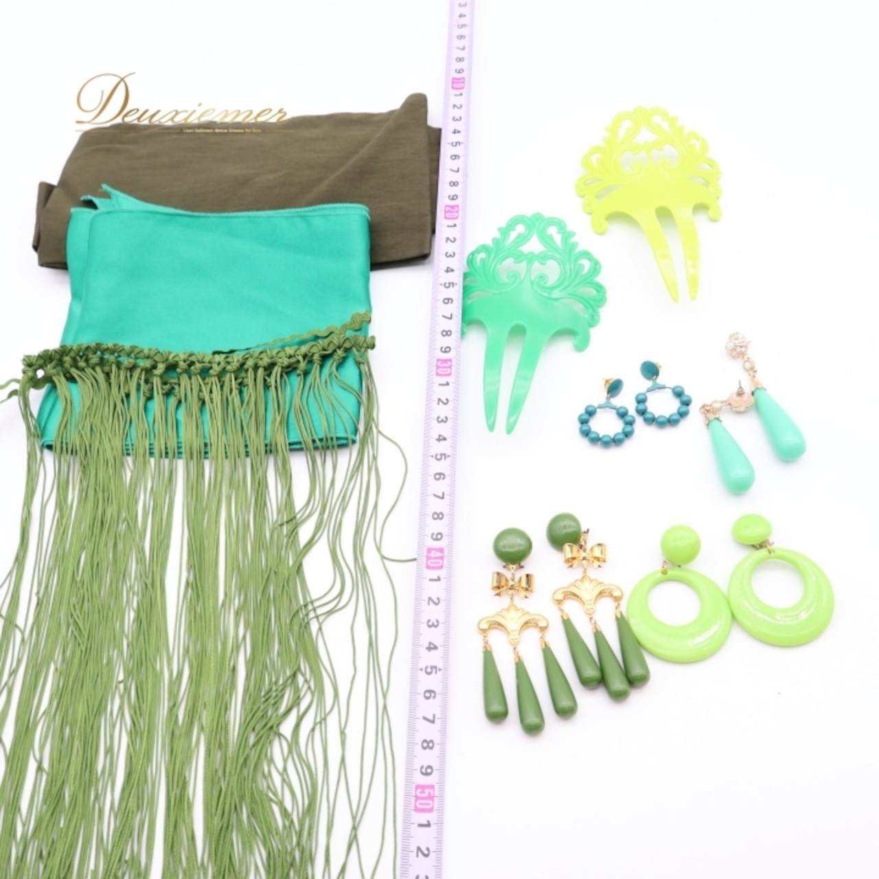 フラメンコ 小物 まとめ売り セット ボウタイ ペイネタ ピアス イヤリング 緑 グリーン 黄緑 カーキ ベルト ガルガンティージャ アクセサリー ダンス 発表会 グリーン系 カーキ系 フラメンコアクセサリー 小物セット ダンス衣装 イヤリングセット ピアスセット ボウタイセット ペイネタセット ガルガンティージャセット ステージアクセサリー イベント用 発表会用 フェスティバル小物 まとめ販売