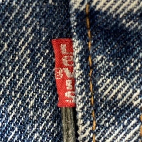 W33 L32】90's US.Levis 501 リーバイス ノックスビル工場(532) ボタン