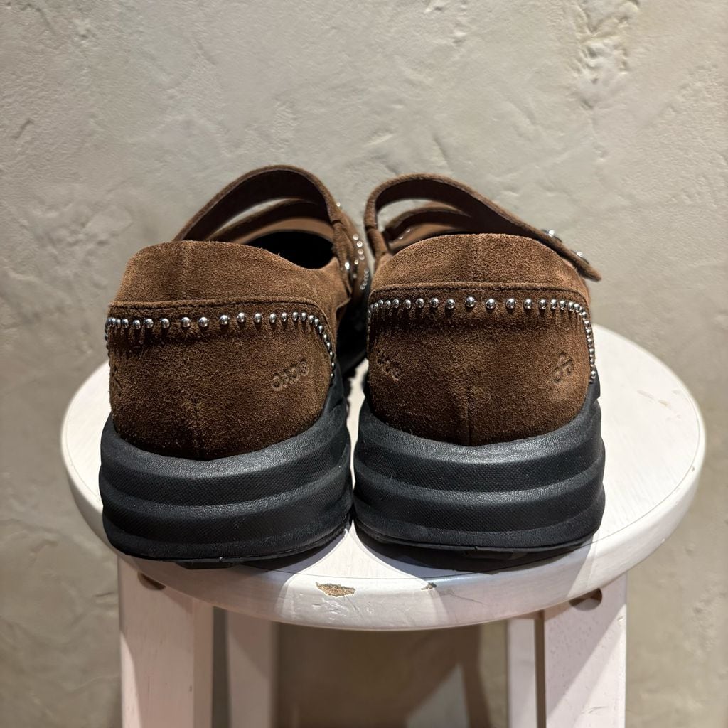 OAO オーエーオー Les Arcs Pumps シューズ 25A-1A21AR1 ブラウン size