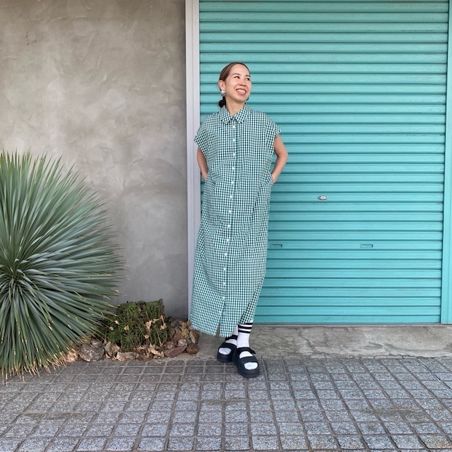 Gingham Check/One-Piece