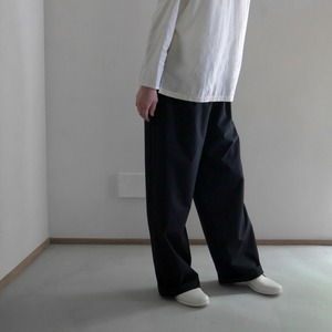 cotton wide pants  コットンワイドパンツ　evam eva