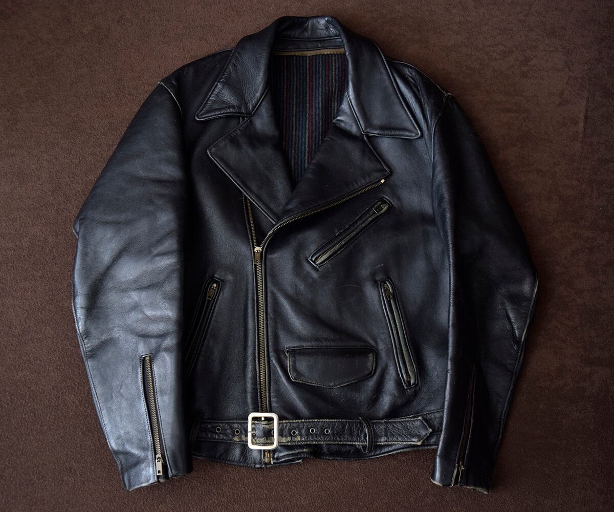 50s FRENCH AVIATOR JACKET | SECOND TIME GLORY | ヴィンテージレザー 