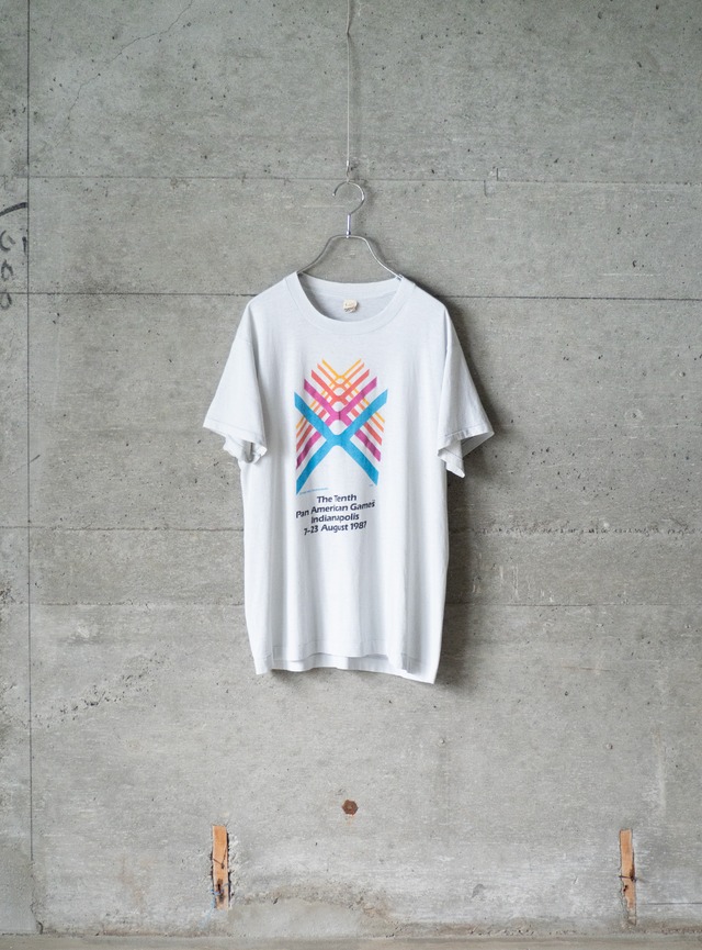 "Pan American Games" 1980s Event t-shirt