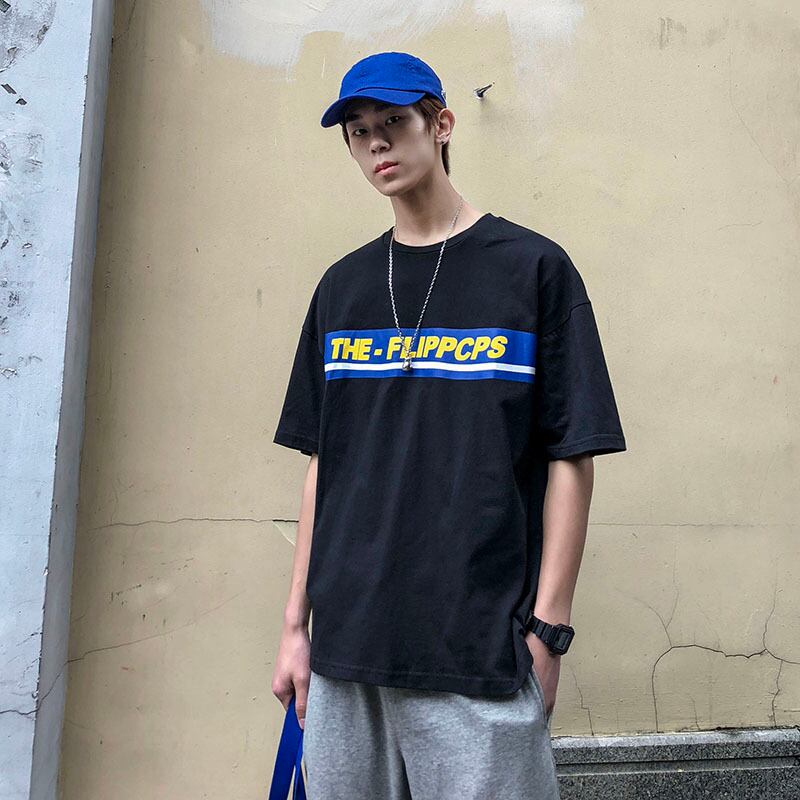 全3色 Tシャツ カットソー プリント カジュアル シンプル