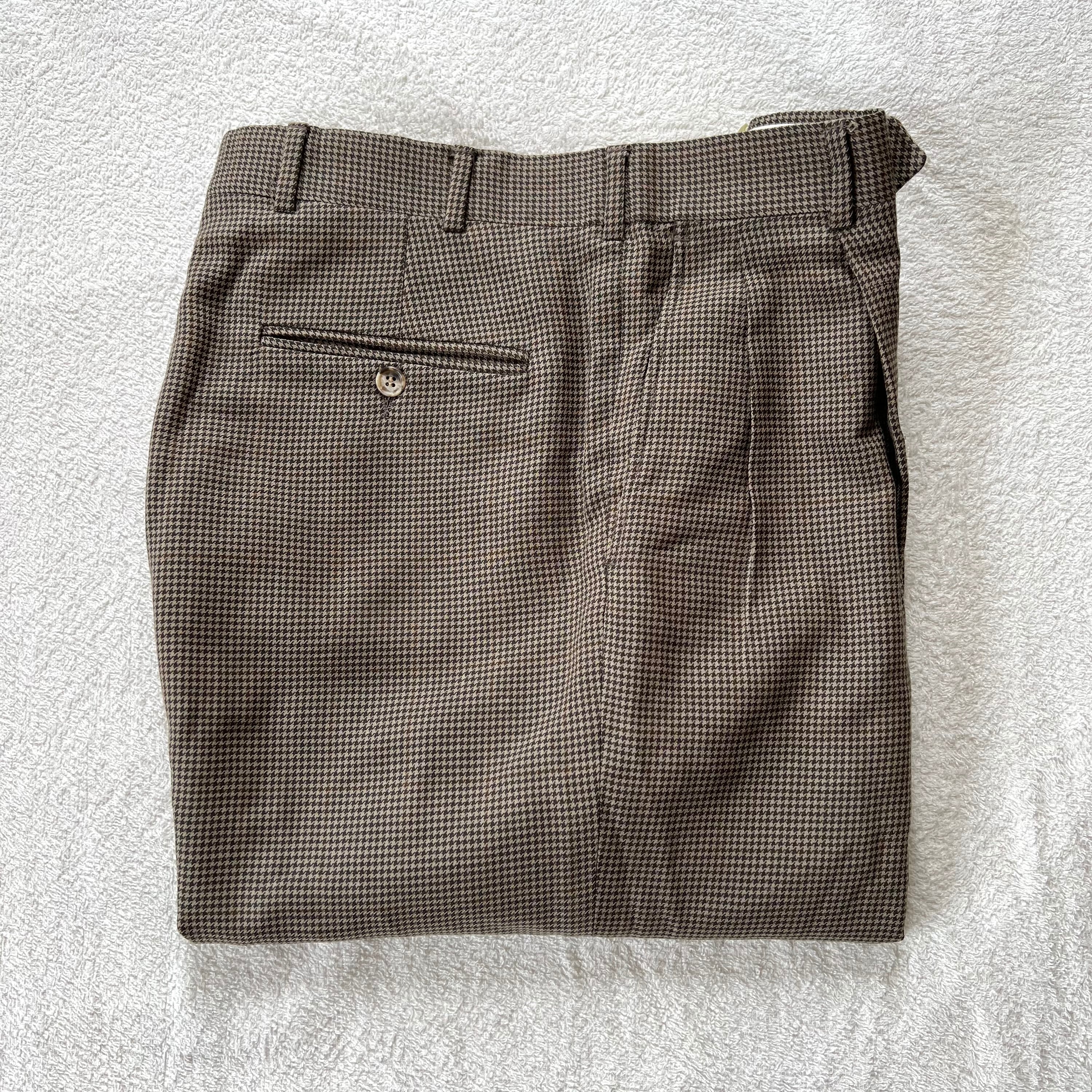 CASのメンズアウターBrooksBrothers OumMake 千鳥 チェック USA製 38s