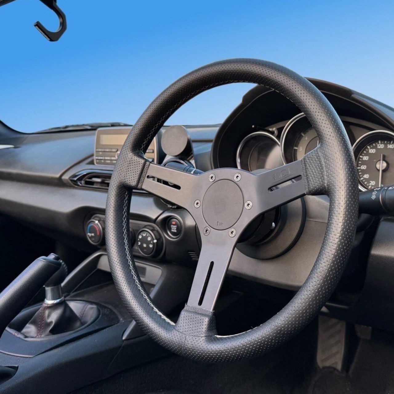 フラットホーンボタン Ver.6 ALL BLACK EDITION（NARDI用）