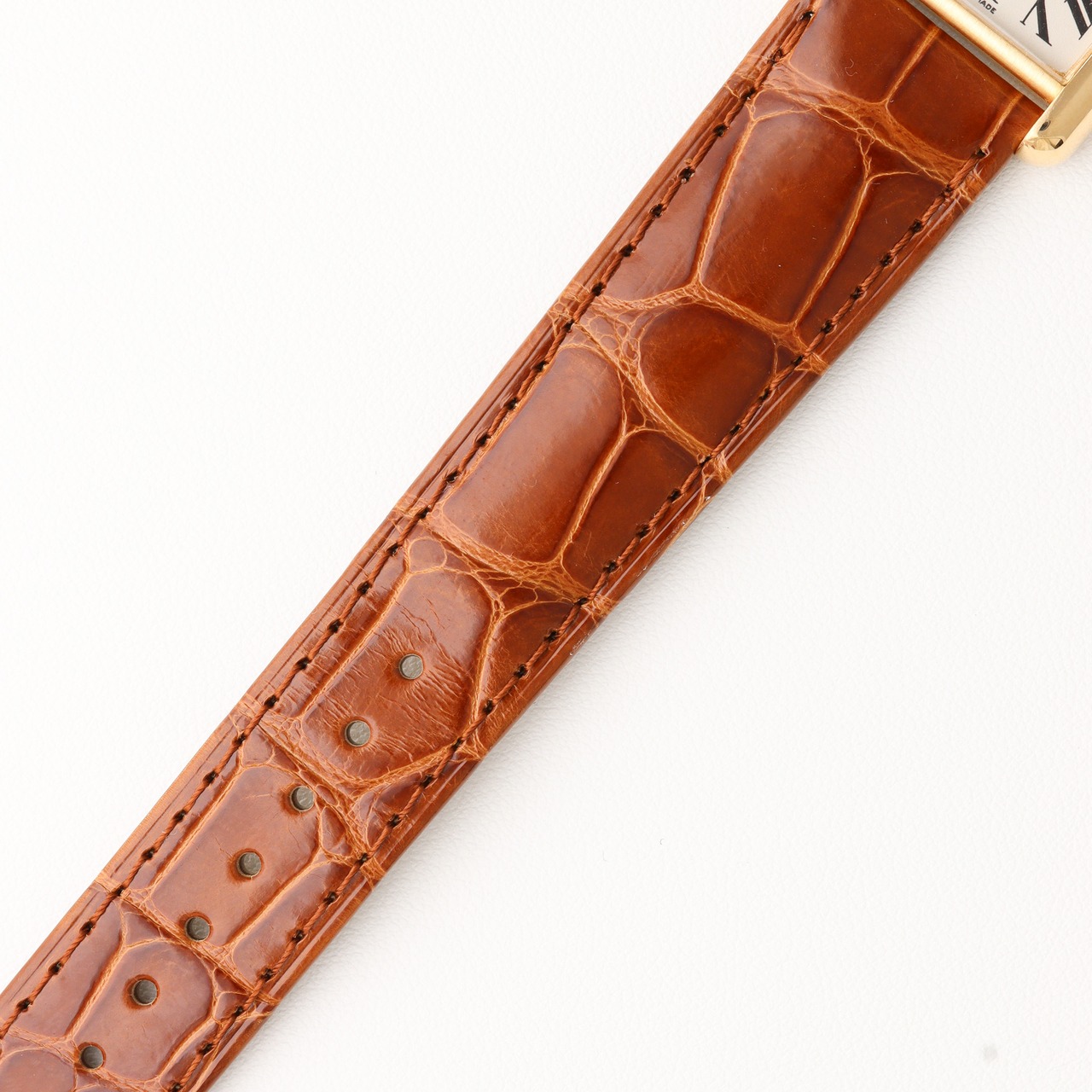 カルティエ タンクルイ LM クオーツ デイト付き