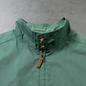 LANDS’END Harrington jacket green XL 古着
