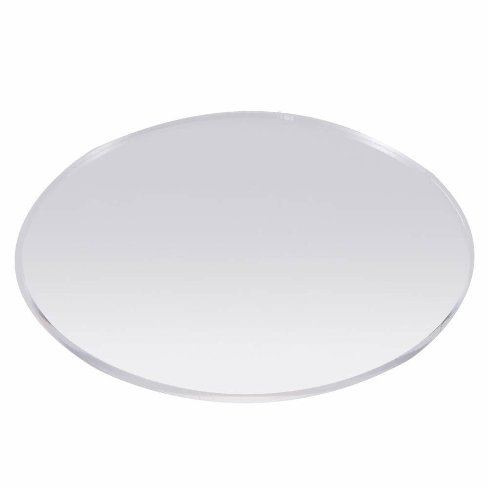 【サイズダウン調整無料】透明（クリア） 円形アクリル板 直径130mm 板厚8mm 国産 丸板 アクリル加工OK