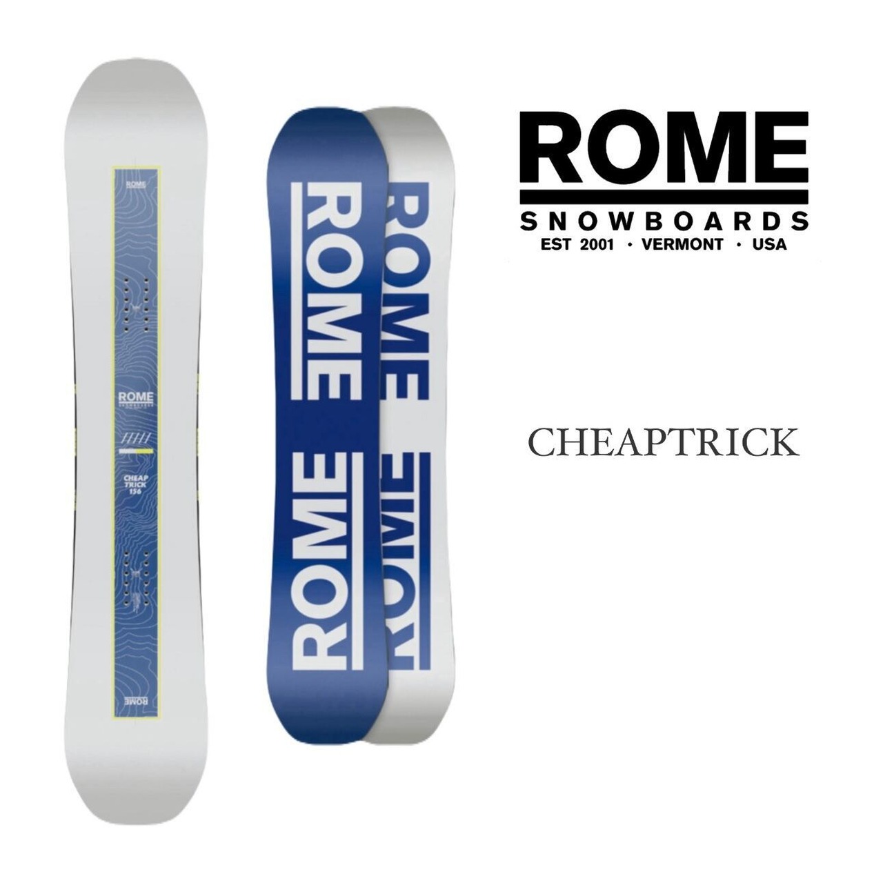 24-25モデル . ROME SDS . 『 CHEAPTRICK 』. ローム エスディーエス 