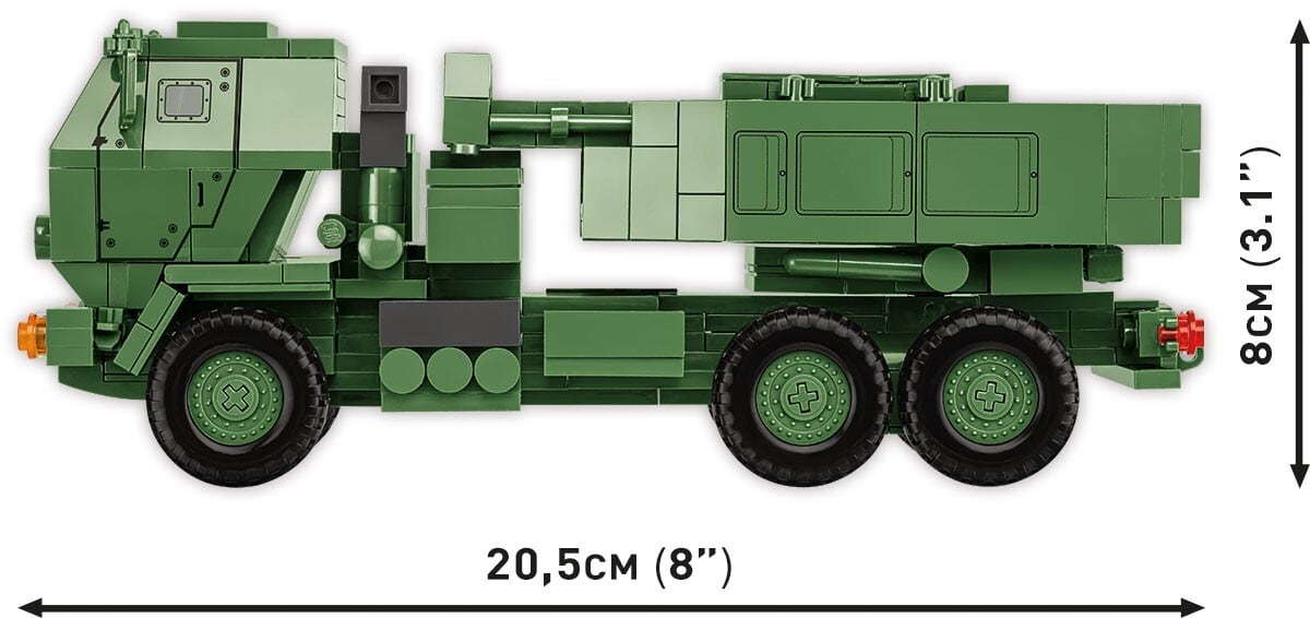 COBI #2626 M142 HIMARS 高機動ロケット砲 | ミリタリーブロック公式