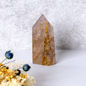 ゴールデンヒーラー・デンドリティッククォーツ タワー * Dendritic Golden Healer * 天然石