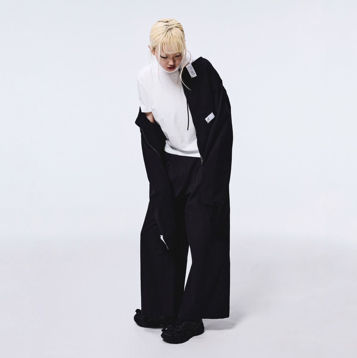 Sweat Zip Skirt Jacket | LE SOE OFFICIAL STORE