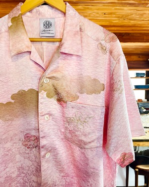 UNMON - ALOHA SHIRT / アロハシャツ キモノシャツ 雲文