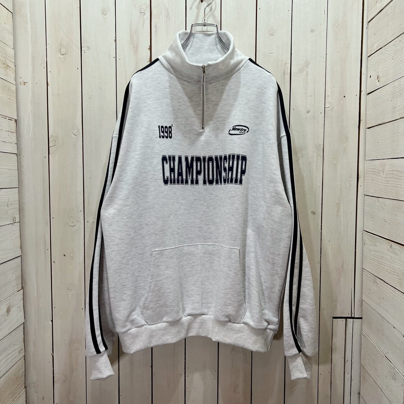 232395-3】Championship 2 Line Half Zip Sweat / チャンピオンシップ