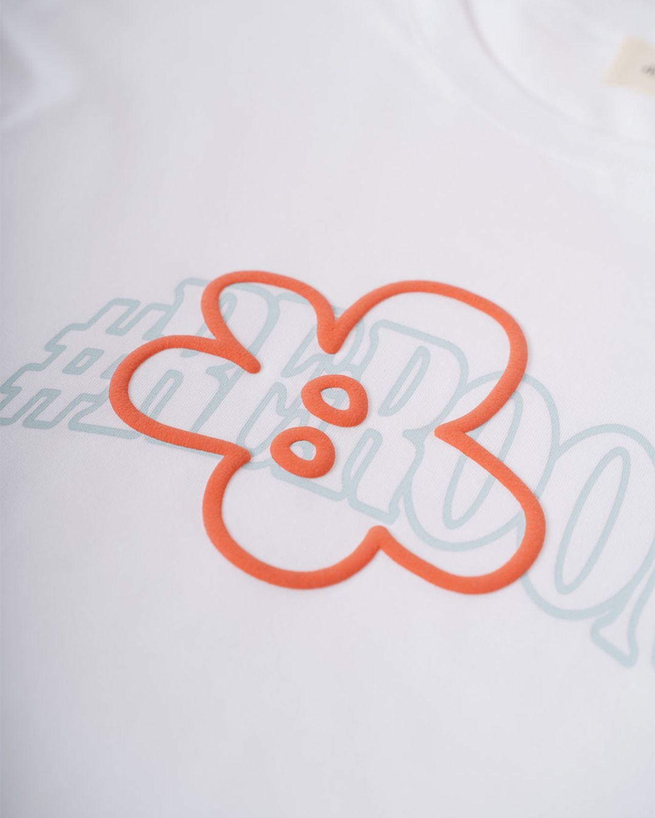 【#Re:room】LOGO BIG FLOWER PRINT T-SHIRT［REC916］