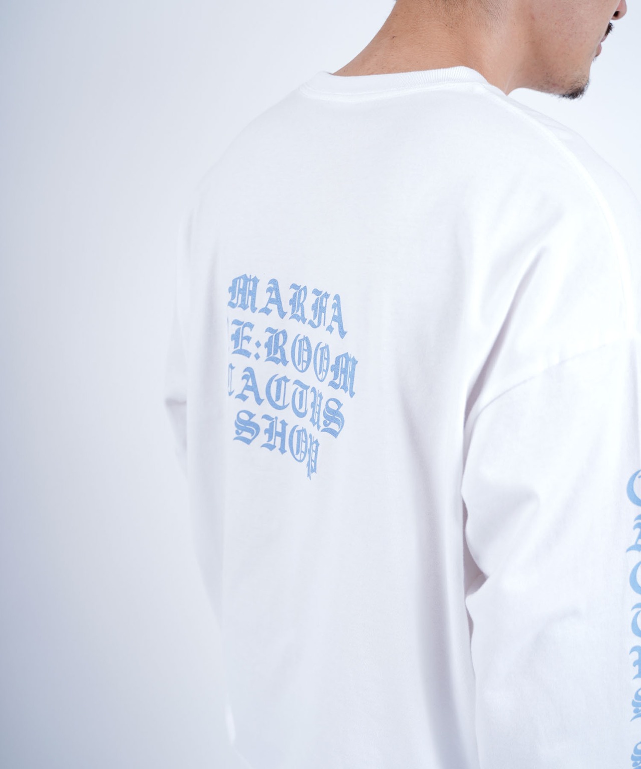 【#Re:room】MARFA LOGO PRINT LONG SLEEVE［REC746］