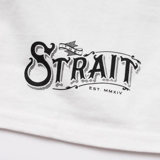 STRAIT POCKET T-SHIRTS #WHITE