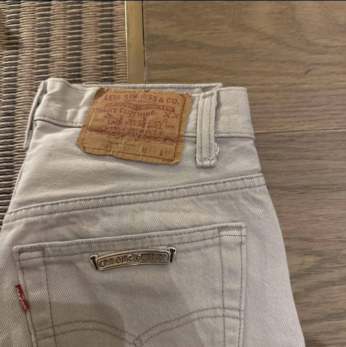 CHROME HEARTS クロムハーツ クロスパッチ デニム ジーパン ジーンズ