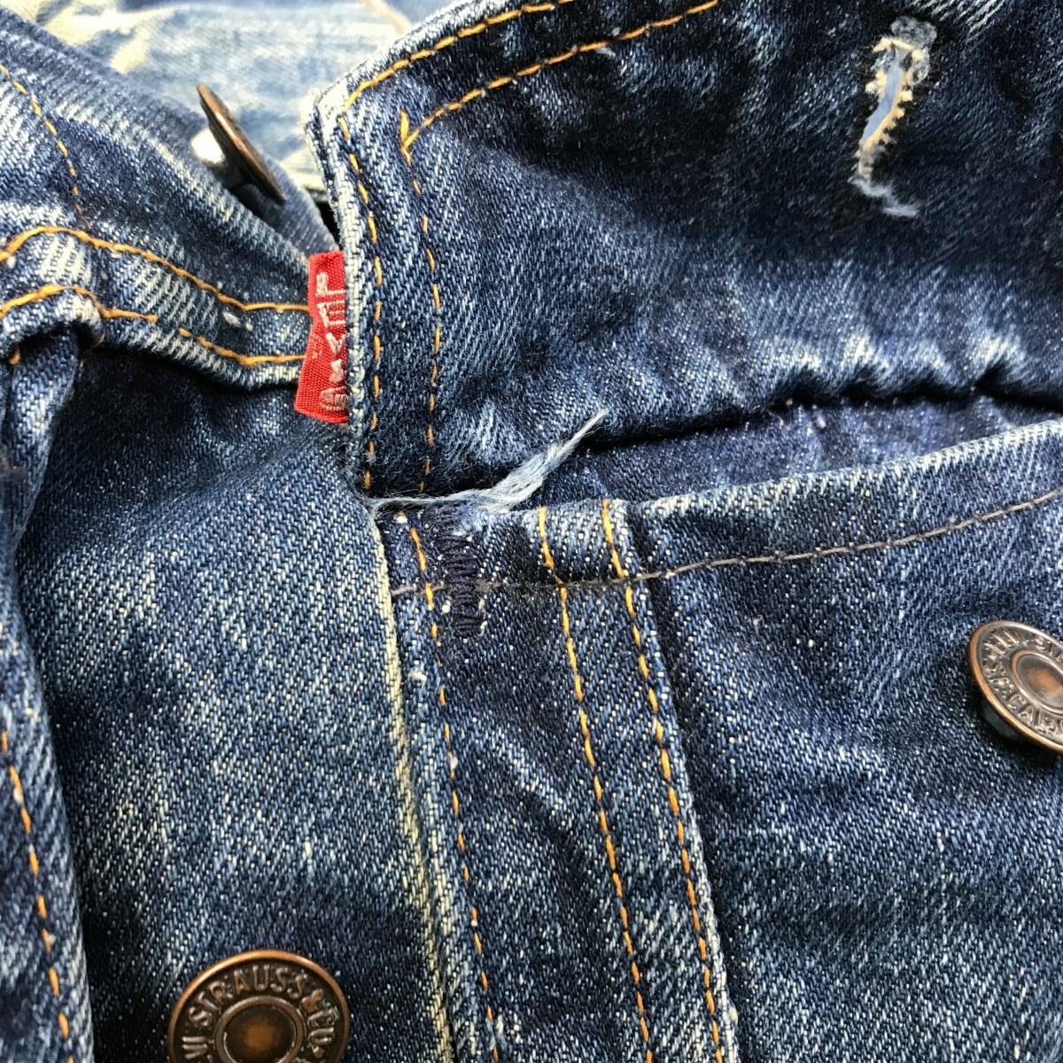 LEVI'S リーバイス 70年代 USA製 70505 BIG E デニムジャケット 4th