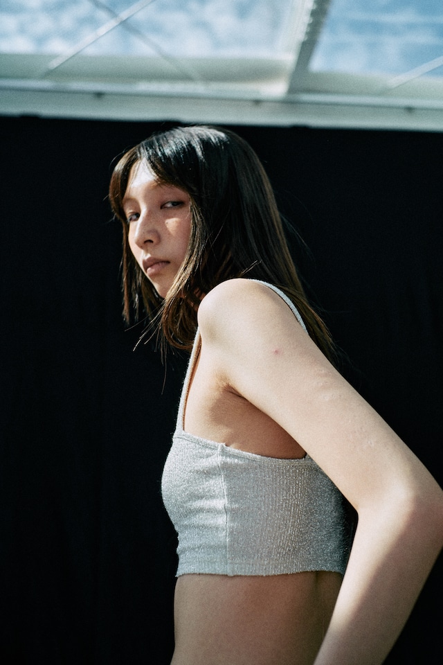 jonnlynx/JL-226-CT1109 lame cami silver