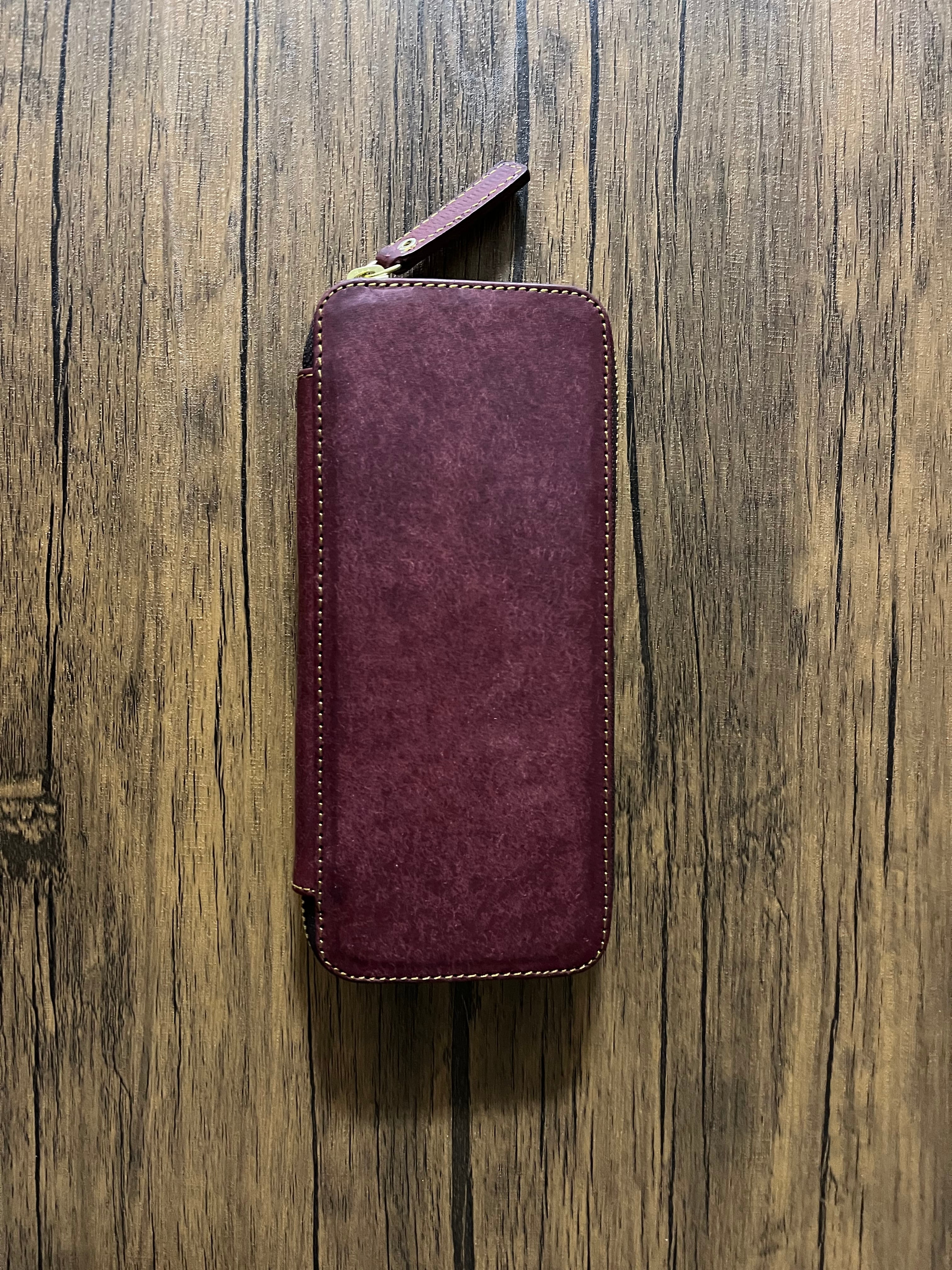 バハギア ペンケース ラウンドジップ型 プエブロ モスト | Bahagia & Craft