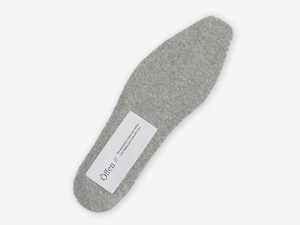 men's square insole / GRAY