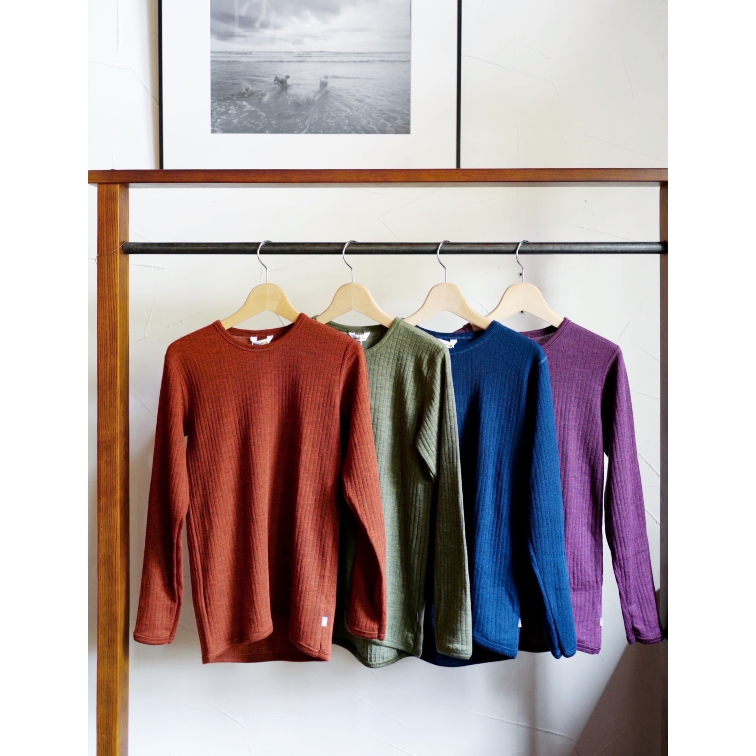 【限定色】JOHA │メリノウールロングスリーブ KID'S 160,170(25AW COLLECTION COLORS)