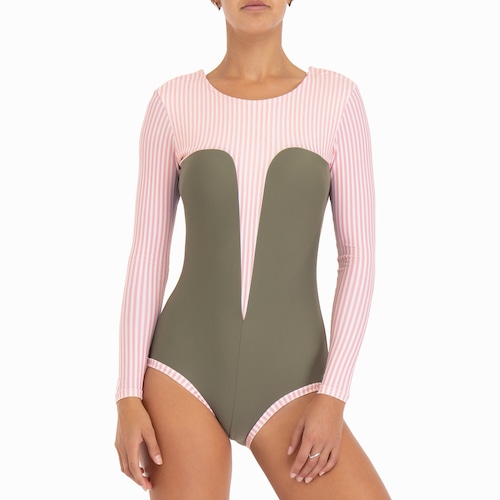 LAFITENIA SURFSUIT ROSE RIBBON / SAGE