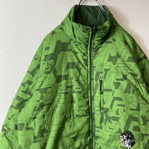 STUSSY 00's reversible monogram jacket size M 配送A