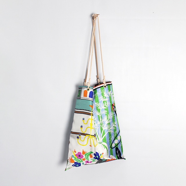 manipuri マニプリ リバーシブルプリントトートバッグL シャングリラ 0161252104 2026春夏新作 [送料無料]