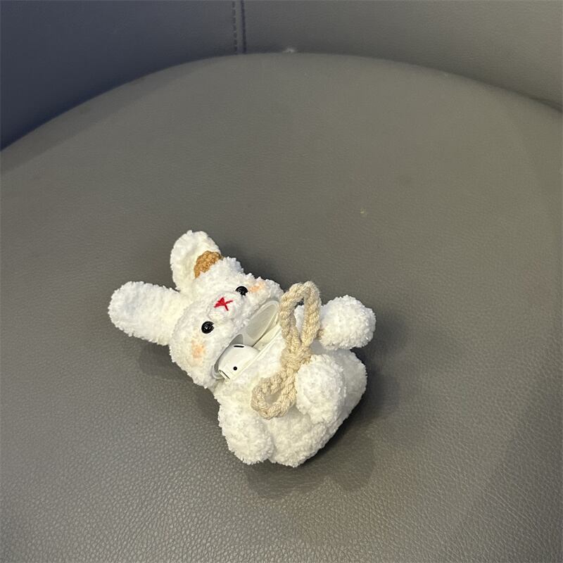 もふもふ airpodsケース AirPods Proケース 兎モチーフ 可愛い