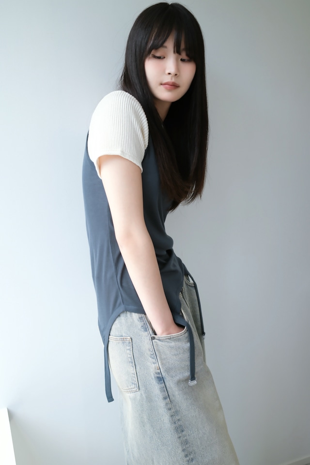 Garter Tank　ガータータンク　WashNavy