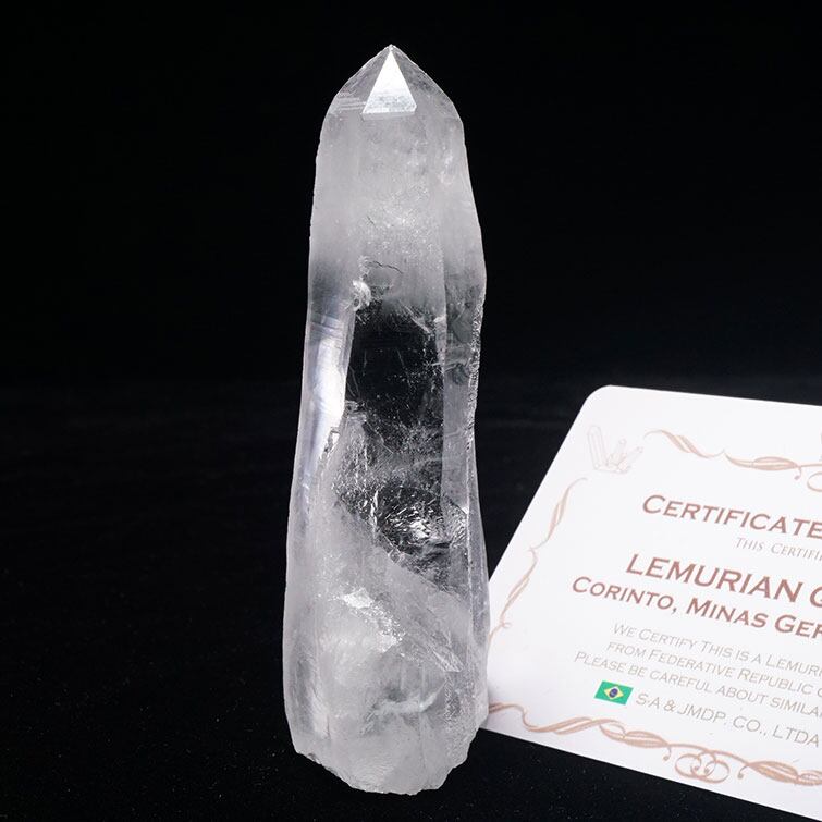 水晶 クラスター ブラジル ミナスジェライス州 コリント産 レムリアンシード 証明書付属 一点物 272-196