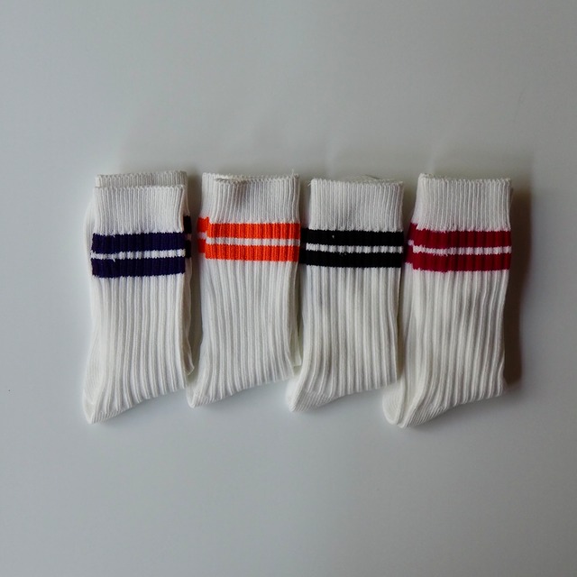 line loose socks 4P set