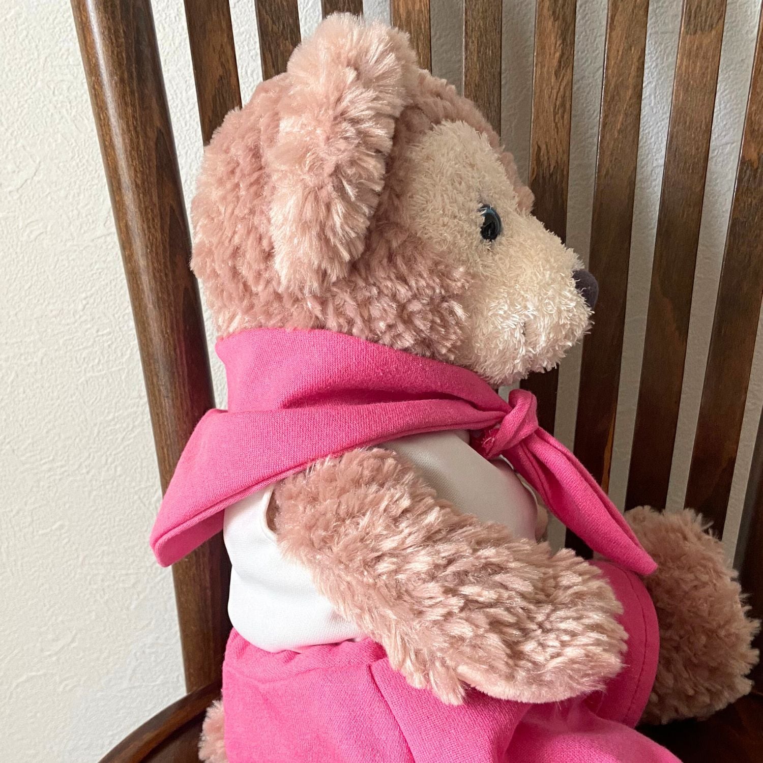 型紙 PDF形式】 くまのぬいぐるみ型紙-スカーフ | コモンママ